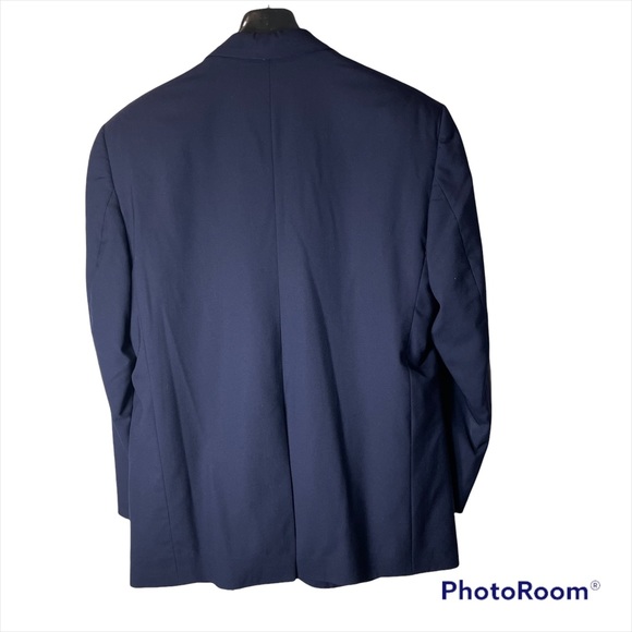 Burberry Men’s Vintage Sport Jacket Navy Great Condition Size 41 Wool - Picture 2 of 8